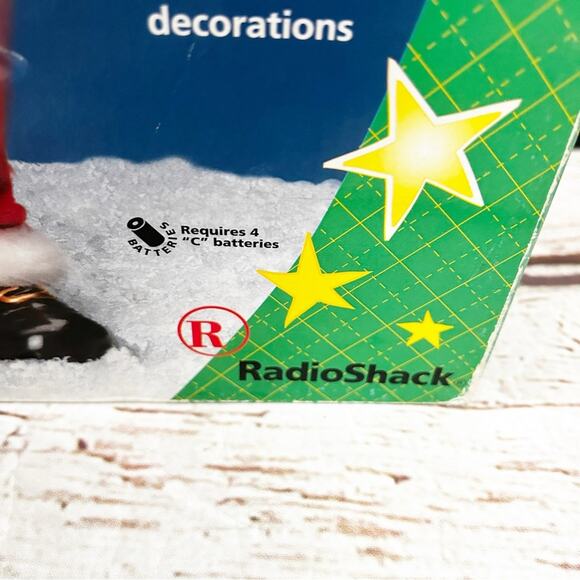 RADIO SHACK Vintage 1999 Christmas Rockin’ Santa - Picture 6 of 9